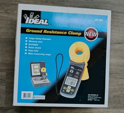 Ideal 61-920 Ground Resistance Clamp Meter 1.2 In.