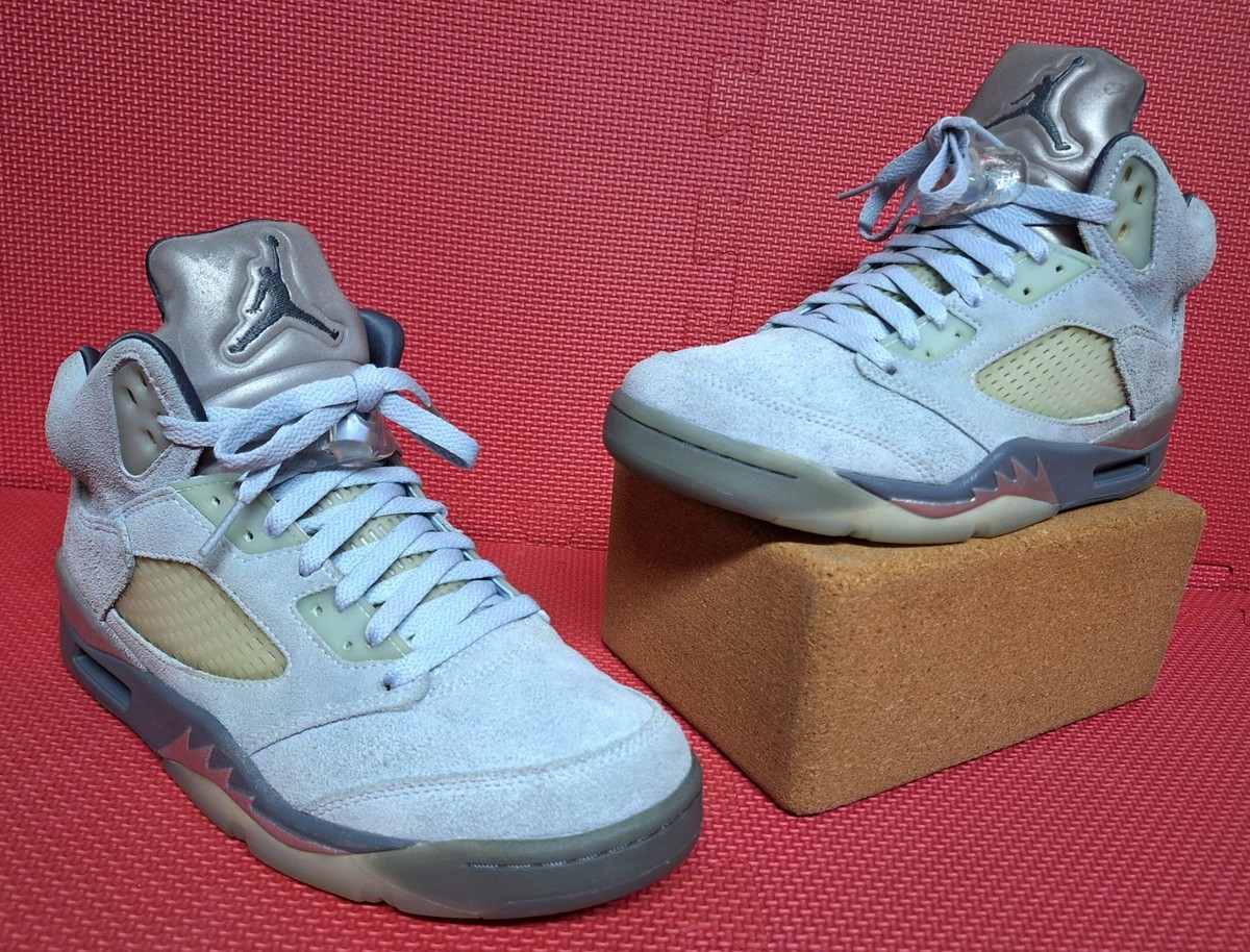 Nike Air Jordan 5 Retro Bluebird Sneakers Shoes US Size 9 Women's