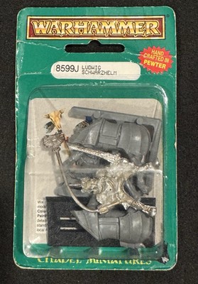 Citadel Warhammer Ludwig Schwarzhelm NIB Empire Vintage Fantasy Metal