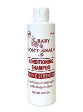 Baby Don't Bald Conditioning Shampoo 8 oz Triple Strength