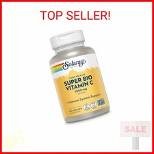 SOLARAY Super Bio Buffered Vitamin C 1000mg, Two-Stage, Timed Release Vitamin C