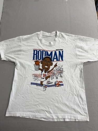 Vintage Dennis Rodman T-shirt Dennis Rodman Detroit - M