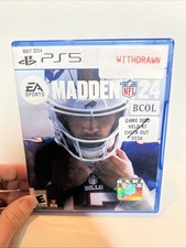 Sony Playstation 5 PS5 EA Sports Madden NFL 24 Ex -Library