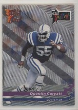 1992 Wild Card Stat Smashers Quentin Coryatt #SS-19 Rookie RC 0q3. rookie card picture