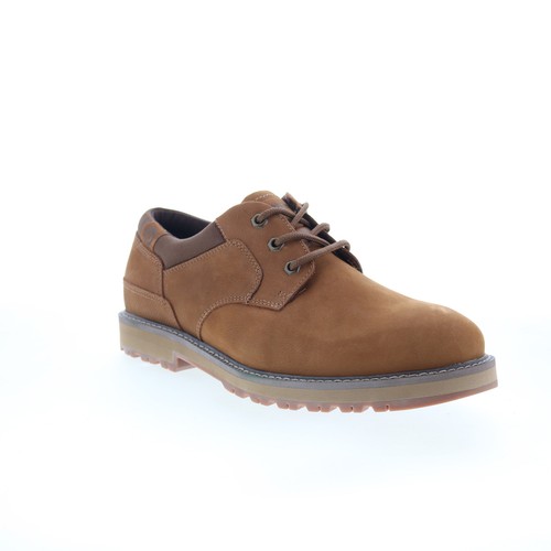 Dunham Byrne Plain Toe Oxford Mens Brown Oxfords & Lace Ups Plain Toe Shoes - Picture 2 of 8