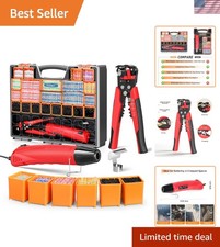 All-in-One 2000PCS Waterproof Solder Seal Connector Kit with Ergonomic Tools