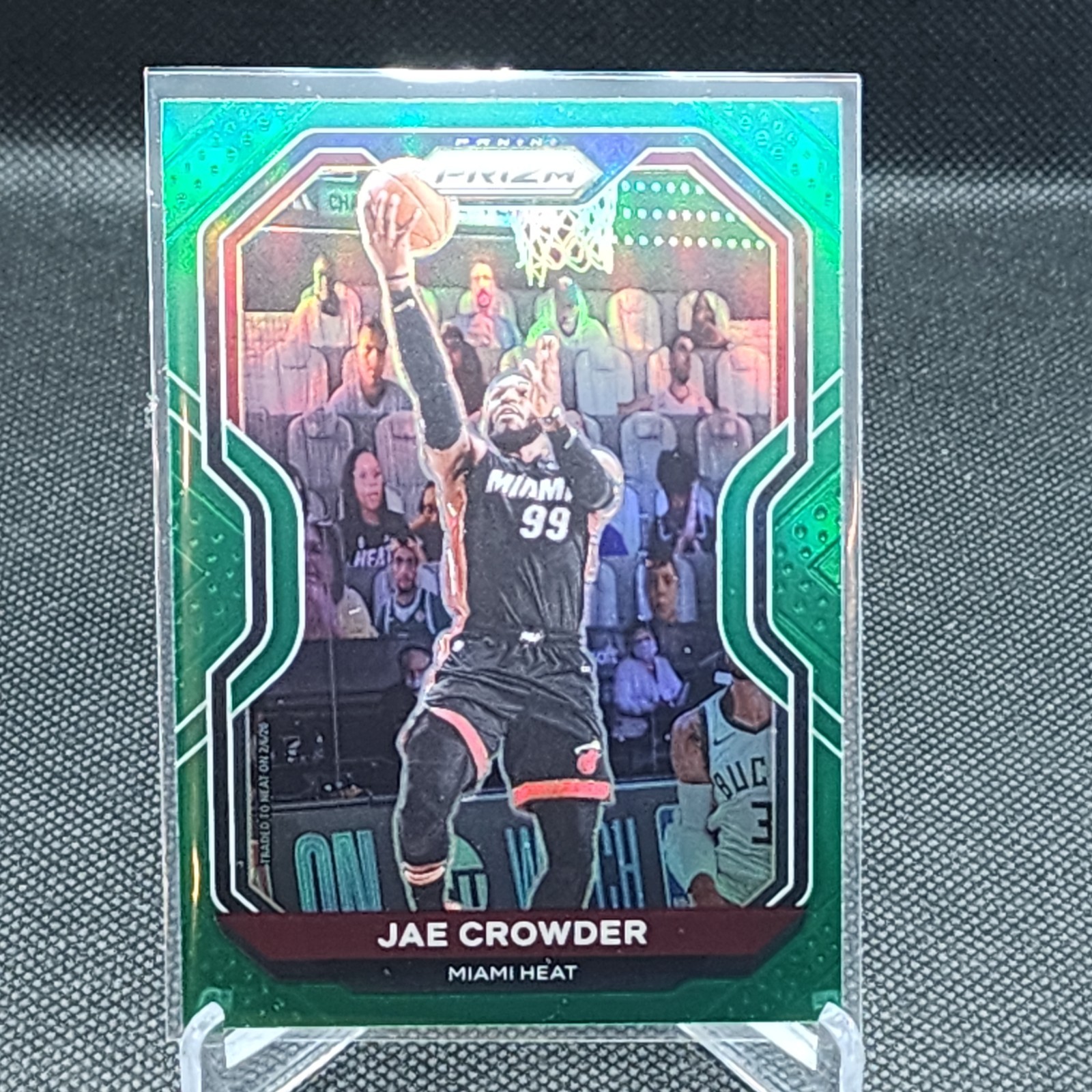 2020-21 Panini Prizm Basketball - Jae Crowder - Green Prizm - #146 Miami Heat