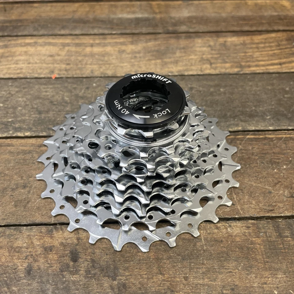 MicroSHIFT CS-G110 Cassette 11 Speed 11-28T Chrome Plated Road Bike CS 11SP New - Image 2 of 4
