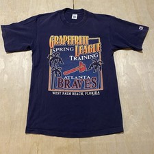 1994 Atlanta Braves - Grapefruit Spring Training - Vintage MLB T-Shirt Large