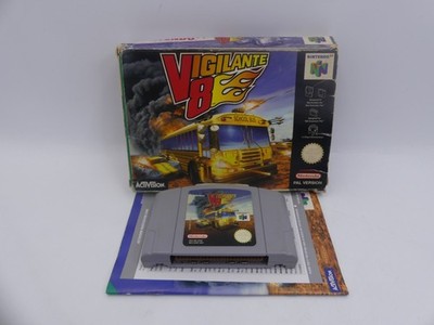 video game Vigilante 8 for the Nintendo 64 (N64) console PAL version