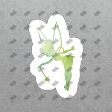 Enchanting Tinkerbell Vinyl Sticker Fairy Decal for Laptops, Water 340367