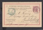 WD008/Württemberg postal stationery 25 question part oo 17 6 91 -- Russia