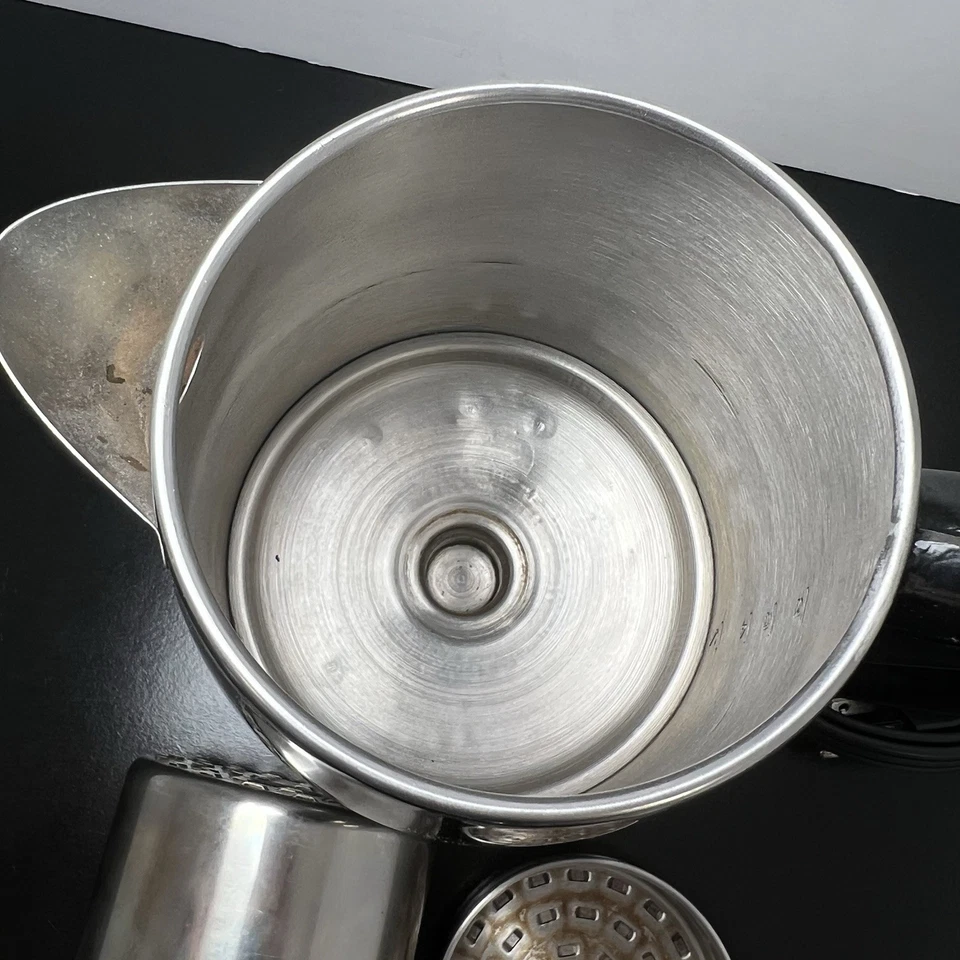 Coador de café elétrico Farberware FCP280 aço inoxidável testado automaticamente - Imagem 4 de 4