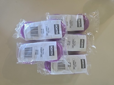 #ad North P100 Particulate Filter Cartridge 7580P100 5 Pairs $35.00