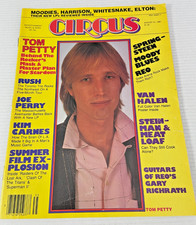 Circus Magazine August 1981 Tom Petty Rush Bruce Springsteen Van Halen Poster