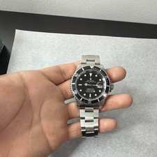 Rolex Submariner Date Black Dial Black Bezel Oyster Bracelet Automatic Date