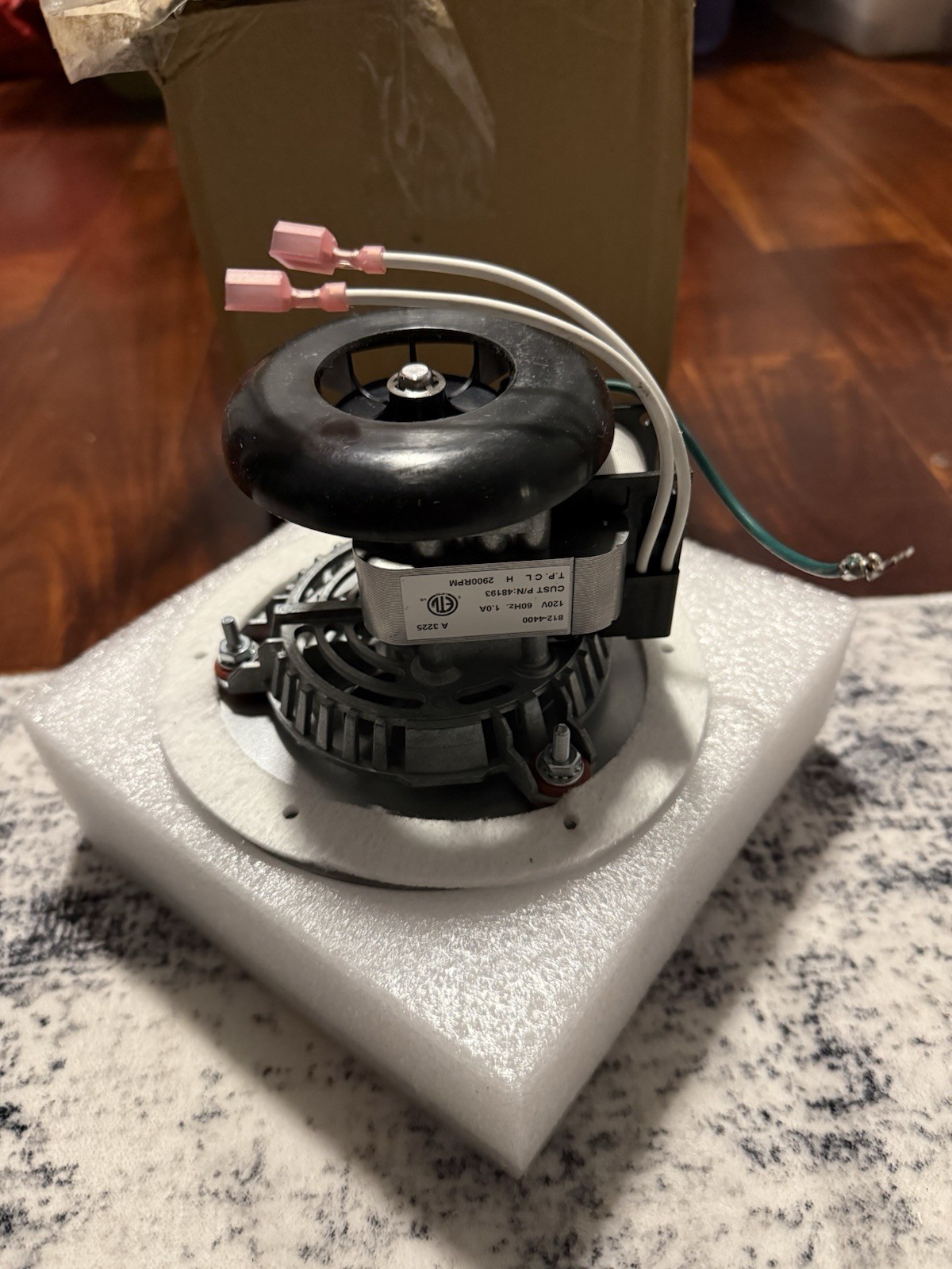 812-4400 Exhaust Blower Motor PelPro PP130 PP60 PP70 PPC90 Pellet Stove OB FS