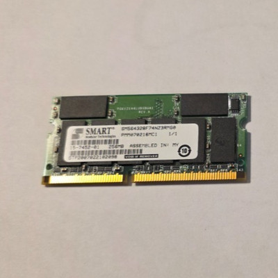 256MB SM564328F74NZ3RMG0 Smart Modular Original PC133 133MHz SDRAM SODIMM Memory