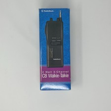 Radio Shack TRC-235 Walkie Talkie CB Citizens Band Transceiver 3 Ch. -Parts Only