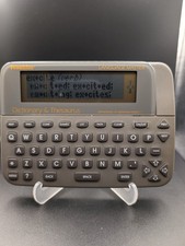 Franklin Language Master LM  2200   Works, Bad Pixels on Screen See Photos 