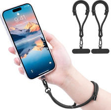 Phone Lanyard Wrist with 2 Pack Adjustable Anti-Theft Phone Strap  2 Phone