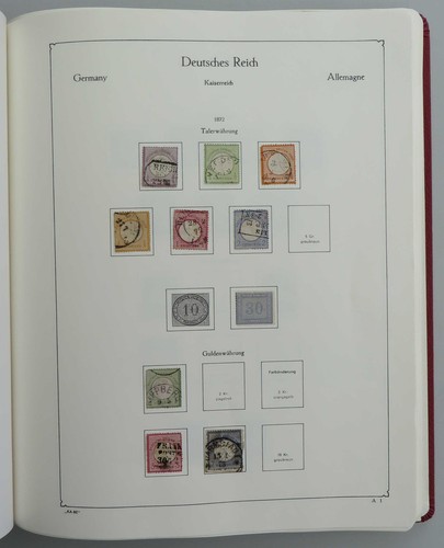 Sammlungsauflösung Dt. Reich ab 1872, viele Prüfstempel, mit allen Dienstmarken! - Bild 3 von 7
