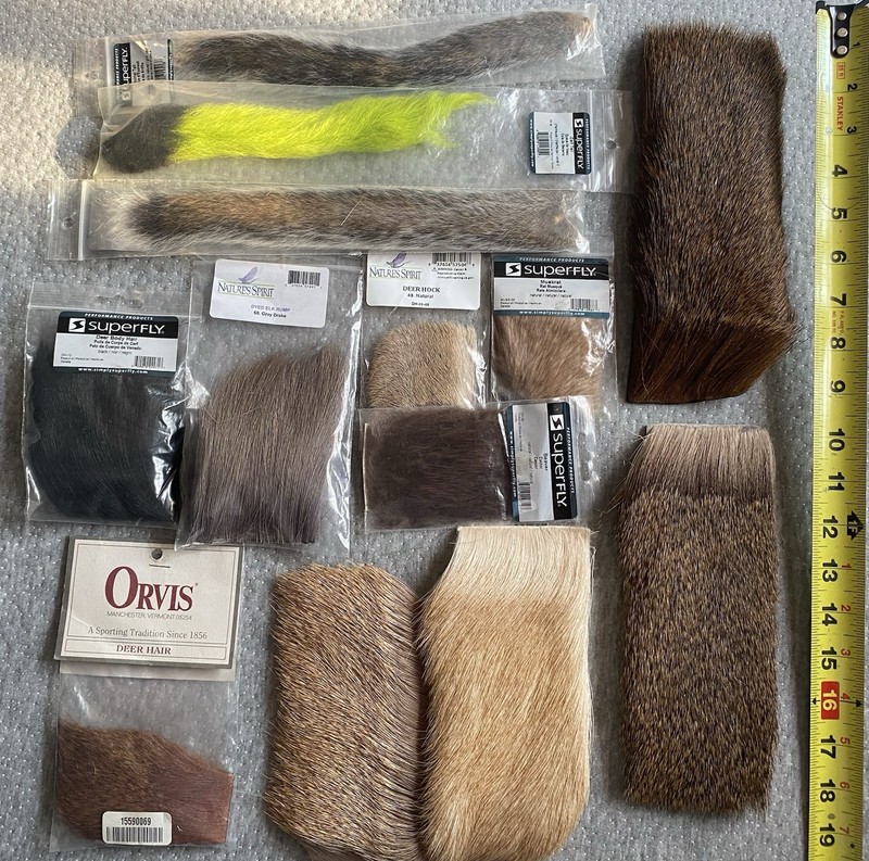 Fly Tying Hair/Fur Assortment