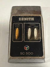 Vintage Zenith SC 500 Three Button Space Command Remote Control Untested