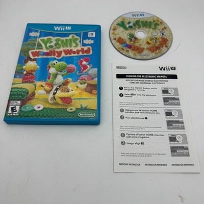 Yoshi's Woolly World (Nintendo Wii U, 2015) CLEAN DISK