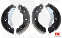 NK 2725676 Bremsbackensatz 4 Bremsbacken Trommelbremse FüR Ford