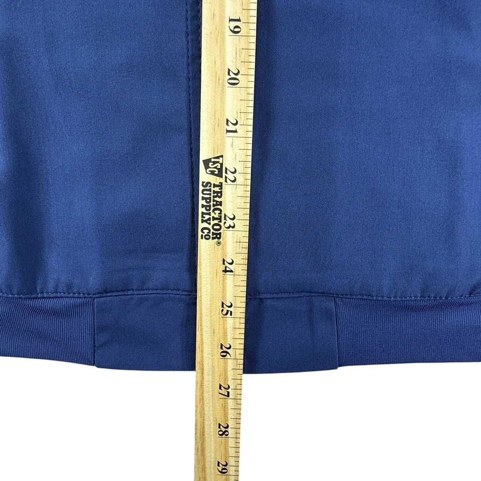 WonderWink Aero Scrubs Jacket Womens Large Navy Blue Modern Fit Zippered - Image 4 of 4