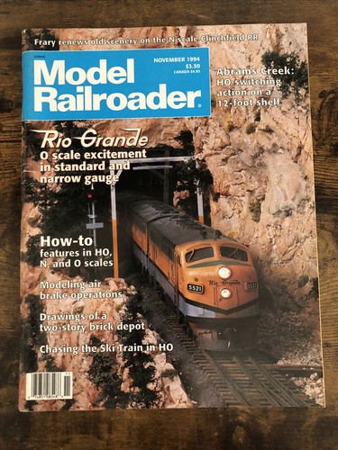 Model Railroader November, 1994