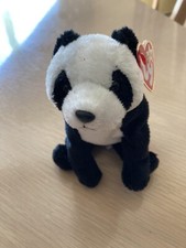 TY 2000 CHINA the PANDA BEAR BEANIE BABY - MINT with MINT TAGS