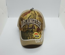 Los Angeles 3D Embroidered Baseball Cap Hat New WithTags Black One Size Fits All