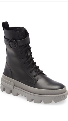 Moncler Carinne Boot size 36.5(6.5) Black