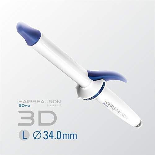 LUMIELINA hair curl iron HAIRBEAURON 3D Plus L-type curl 34.0mm