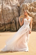 Sherri Hill 71019 Ivory Size 8 Sweetheart Ballgown Wedding/Bridal Dress 
