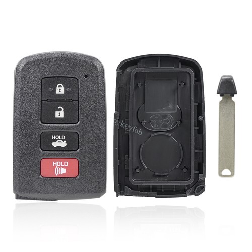 For 2013 2014 2015 2016 2017 2018 2019 Toyota Highlander Remote Key Shell Case - Picture 4 of 8