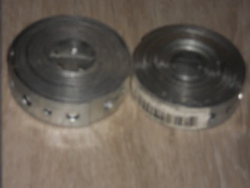 Two 3/4" x 10' 24 Gauge Hanger Iron Roll Metal Strap Perforated Galvanized NEW - Picture 3 of 3