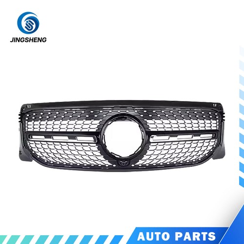 For 2019-2023 GLB250 Front Grilles Modify Upgrade AM G Black - Picture 3 of 3