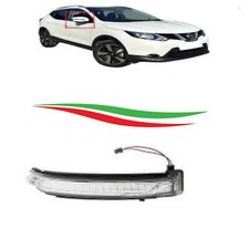 FANALE FANALINO FRECCIA SPECCHIO PER QASHQAI J11 DX LED RETROVISORE INDICATORE