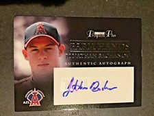 2007 Tristar Prospects Plus Jonathan Bachanov Farm Hands Autograph Angels