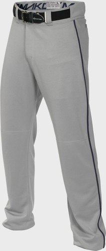Neu Jungen Easton Jugend Jungen Mako 2 Baseball Softball Hose grau/schwarz Größe Large