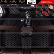 Tailored Custom PU Leather Car Mat for Audi A3 2013-2022 Saloon Hatchback FS