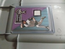 2002 Flair Curt Schilling Game Used Jersey Relic Diamondbacks 