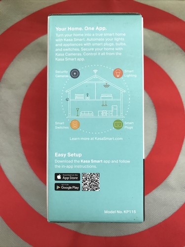 TP-Link Kasa Smart Wi-Fi Plug Slim - Energy Monitoring (KP115) Brand New-Sealed - Picture 4 of 4