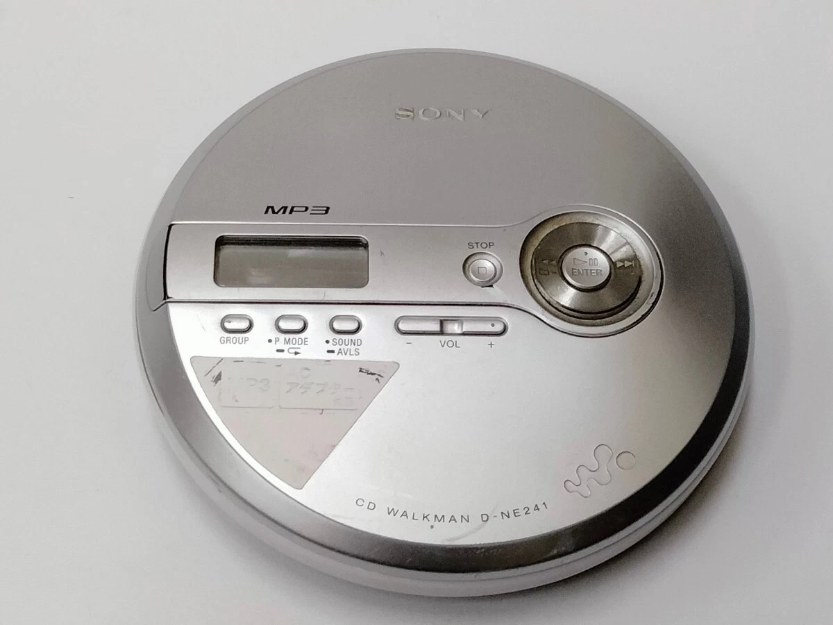 Sony CD Walkman D-NE241 Main Unit Accessories Player Junk | eBay