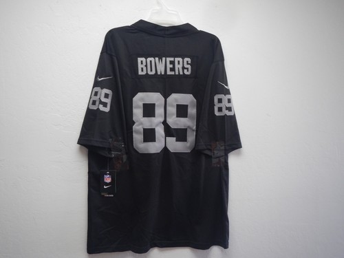 BROCK ALLEN BOWERS #89 LV RAIDERS BLACK NIKE Jersey LARGE - Picture 4 of 4