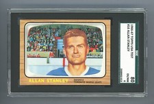 1966 Topps USA Test #16 Allan Stanley SGC 6 EX/NM #2000950-013