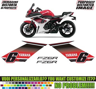 kit adesivi stickers compatibili fz6 abarth kit adesivi stickers compatibili fz6 abarth